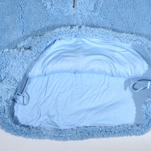 FREE PEOPLE NANTUCKET FLEECE in Light Blue. Cool Breeze NEW - Picture 7 of 10